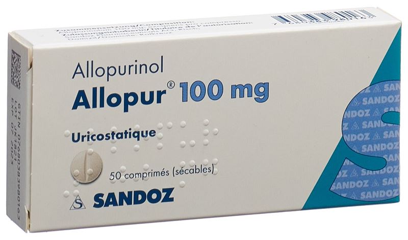 Allopur cpr 100 mg 50 pce