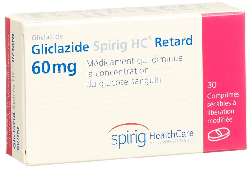Gliclazid Spirig HC Retard Ret Tabl 60 mg 30 Stk