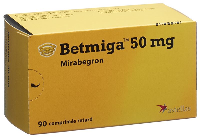 Betmiga Ret Tabl 50 mg 90 Stk Betmiga Ret Tabl 50 mg 90 Stk