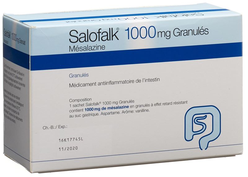 Salofalk gran 1000 mg sach 150 pce