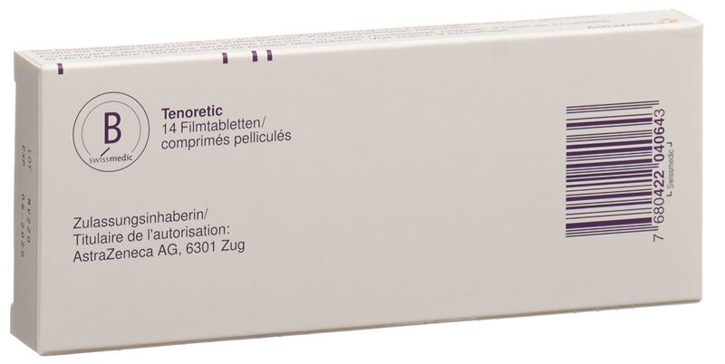 Tenoretic cpr 100/25 14 pce