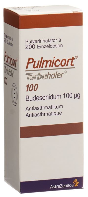 Pulmicort 100 Turbuhaler pdr inh 100 mcg 200 dos Pulmicort 100 Turbuhaler pdr inh 100 mcg 200 dos