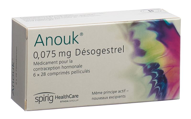 Anouk Filmtabl 0.075 mg 6 x 28 Stk Anouk Filmtabl 0.075 mg 6 x 28 Stk