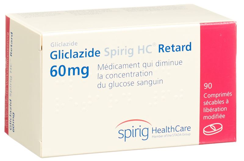 Gliclazid Spirig HC Retard cpr ret 60 mg 90 pce