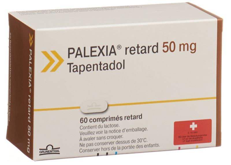 Palexia cpr ret 50 mg 60 pce