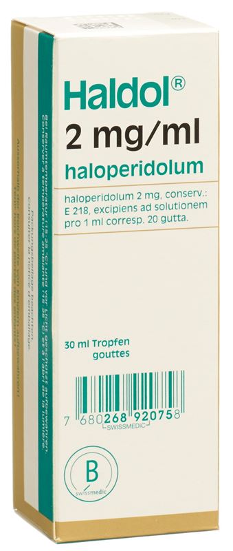 Haldol Tropfen 2 mg/ml Plast Fl 30 ml