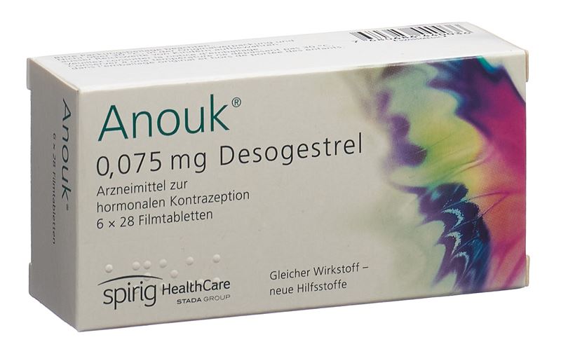 Anouk Filmtabl 0.075 mg 6 x 28 Stk Anouk Filmtabl 0.075 mg 6 x 28 Stk