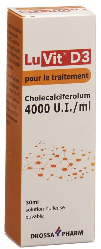 LuVit D3 Cholecalciferolum ölige Lösung 4000 IE/ml zur Therapie Fl 30 ml
