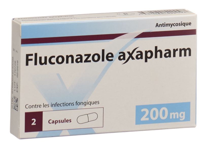 Fluconazole axapharm caps 200 mg 2 pce