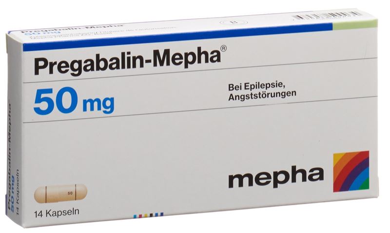Pregabalin-Mepha caps 50 mg 14 pce