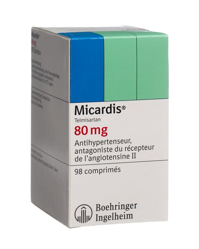 Micardis Tabl 80 mg 98 Stk Micardis Tabl 80 mg 98 Stk