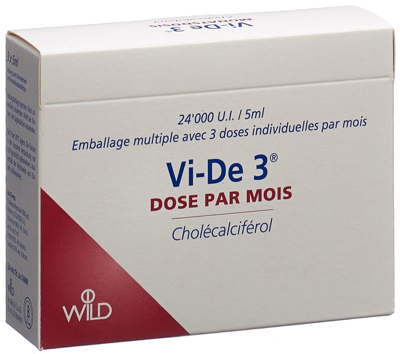 Vi-De 3 Monatsdosis Lösung zum Einnehmen 24000 IE/5ml 3 Fl 5 ml