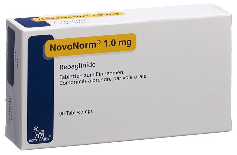 NovoNorm cpr 1 mg 90 pce NovoNorm cpr 1 mg 90 pce