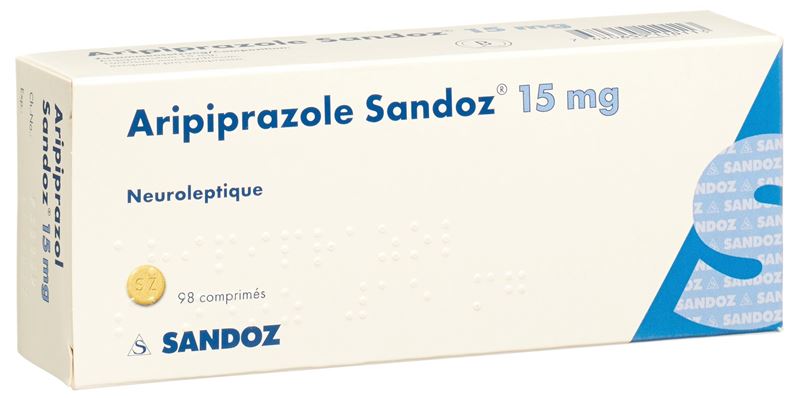 Aripiprazole Sandoz cpr 15 mg 98 pce