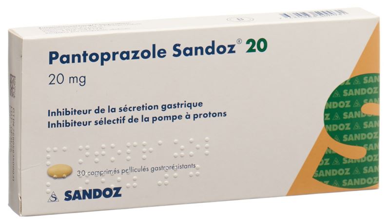 Pantoprazol Sandoz Filmtabl 20 mg 30 Stk