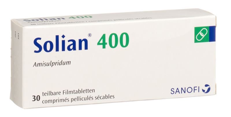 Solian cpr pell 400 mg sécables 30 pce