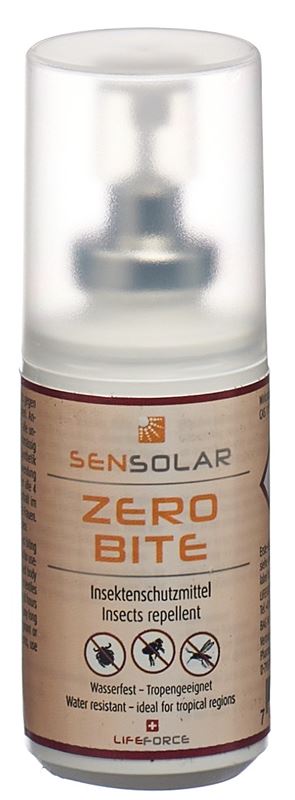 Sensolar Zero Bite Mücken & Zeckenschutz Spr 30 ml
