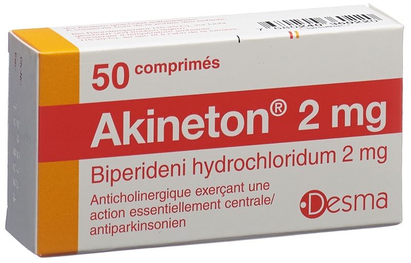 Akineton cpr 2 mg 50 pce