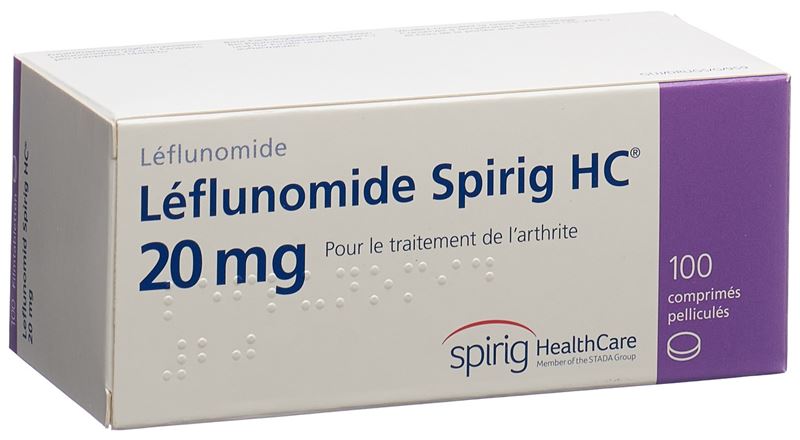 Leflunomid Spirig HC Filmtabl 20 mg 100 Stk