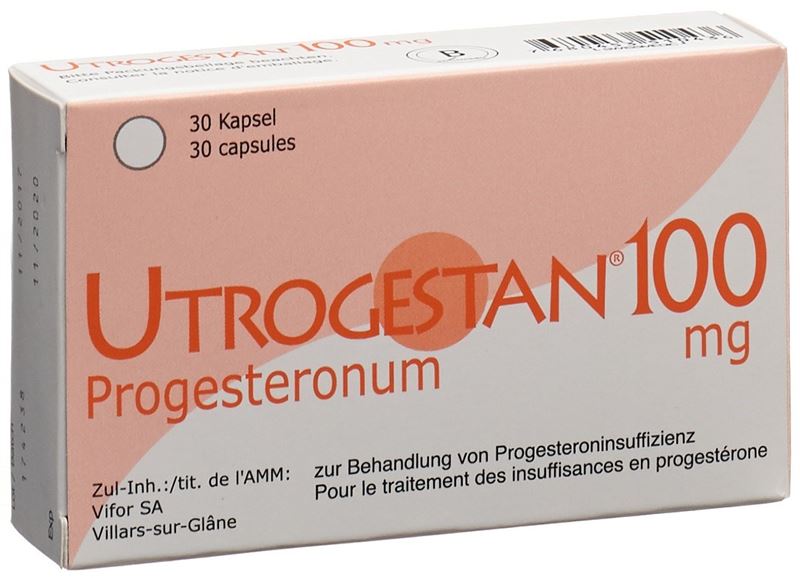 Utrogestan Kaps 100 mg 30 Stk Utrogestan Kaps 100 mg 30 Stk