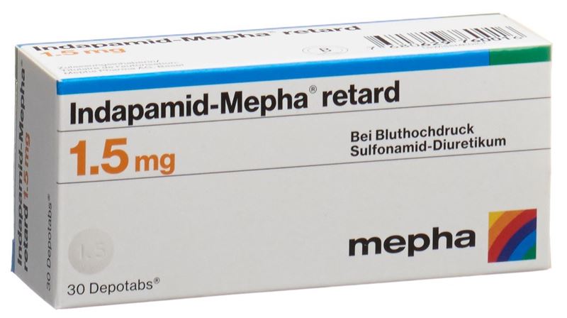 Indapamid-Mepha retard depotabs 1.5 mg 30 pce