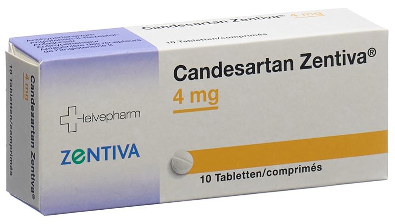 Candesartan Zentiva cpr 4 mg blist 10 pce Candesartan Zentiva cpr 4 mg blist 10 pce