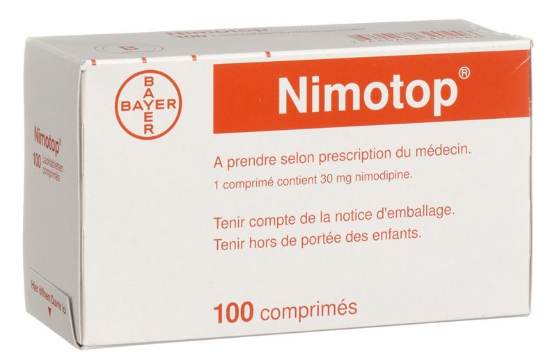 Nimotop cpr laqué 30 mg 100 pce