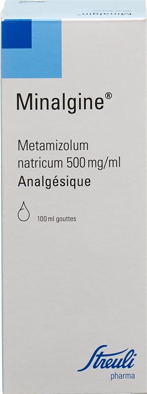 Minalgin Tropfen 0.5 g/ml Fl 100 ml Minalgin Tropfen 0.5 g/ml Fl 100 ml