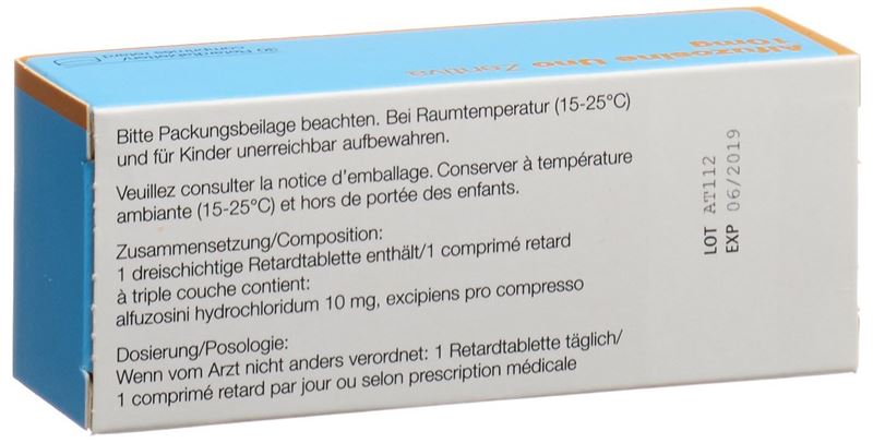 Alfuzosine Uno Zentiva cpr ret 10 mg 30 pce