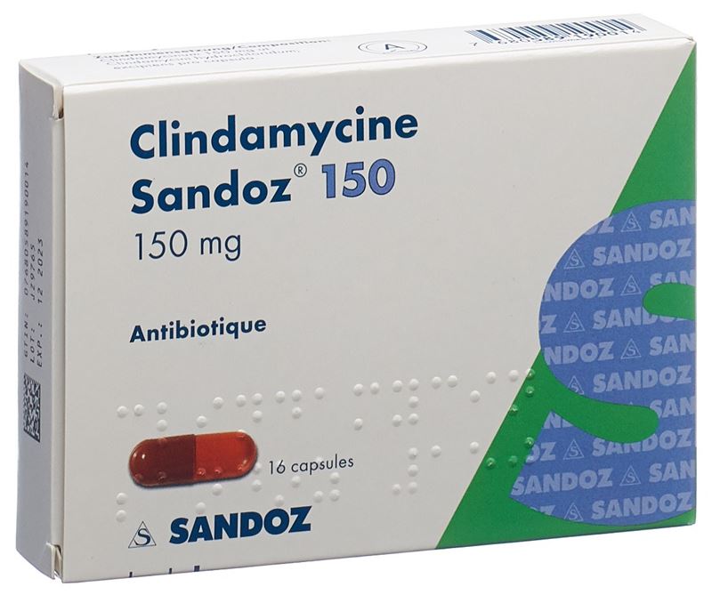 Clindamycin Sandoz Kaps 150 mg 16 Stk