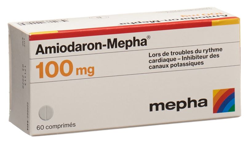 Amiodaron-Mepha cpr 100 mg 60 pce