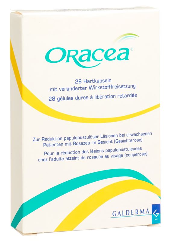 Oracea caps ret 40 mg 28 pce
