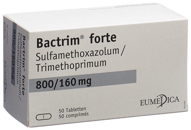 Bactrim forte Tabl 800/160mg 50 Stk