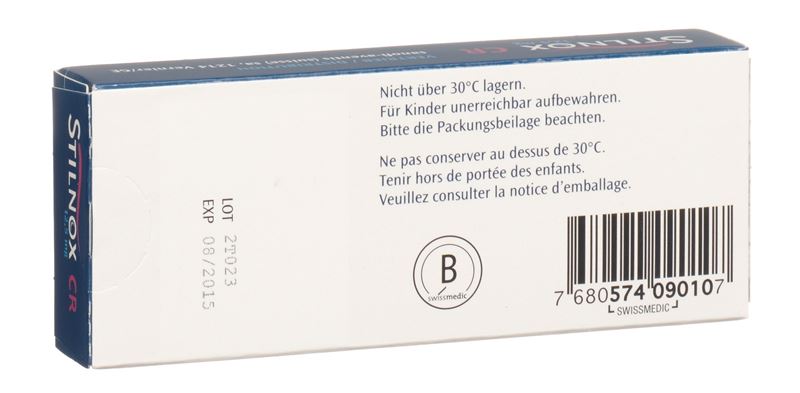 Stilnox CR Ret Tabl 12.5 mg 14 Stk Stilnox CR Ret Tabl 12.5 mg 14 Stk