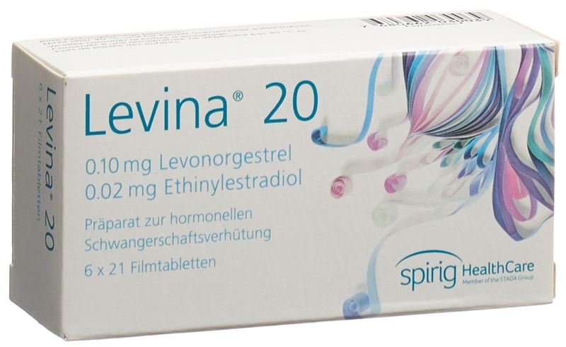 Levina 20 Filmtabl 6 x 21 Stk Levina 20 Filmtabl 6 x 21 Stk