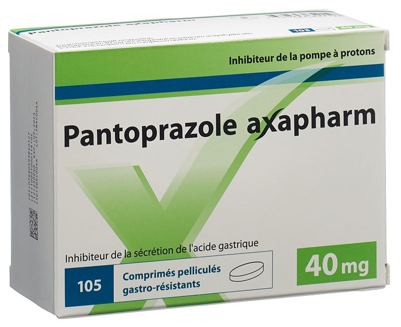 Pantoprazole axapharm cpr 40 mg 105 pce