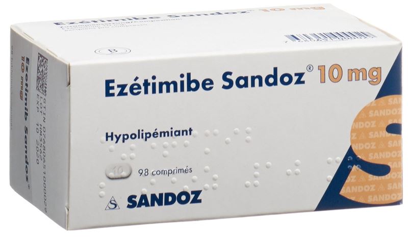 Ezétimibe Sandoz cpr 10 mg 98 pce