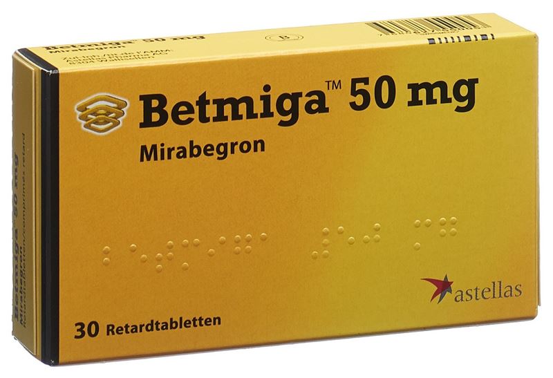 Betmiga Ret Tabl 50 mg 30 Stk