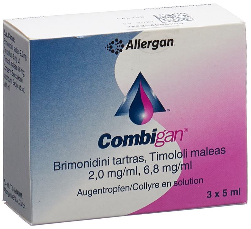 Combigan gtt opht 3 fl 5 ml