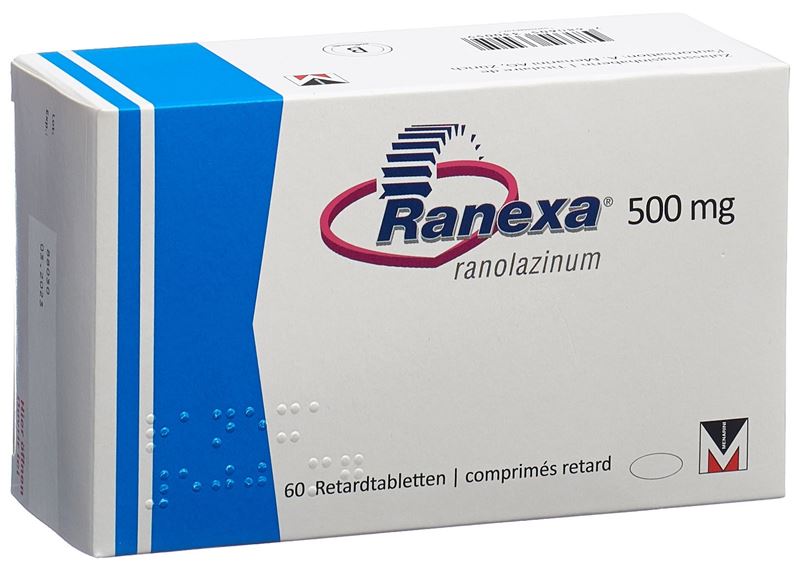 Ranexa cpr ret 500 mg 60 pce Ranexa cpr ret 500 mg 60 pce