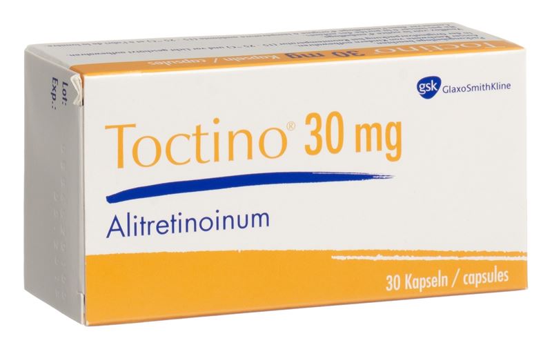 Toctino caps moll 30 mg 30 pce Toctino caps moll 30 mg 30 pce