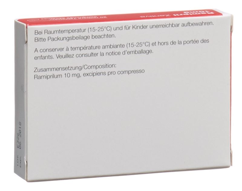 Ramipril Zentiva cpr 10 mg 20 pce