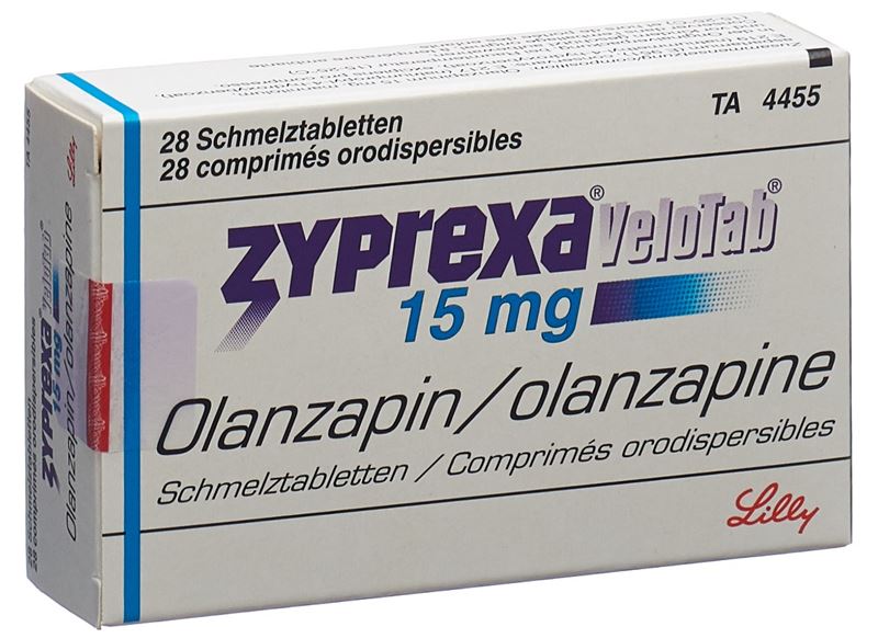 Zyprexa Velotab cpr orodisp 15 mg 28 pce