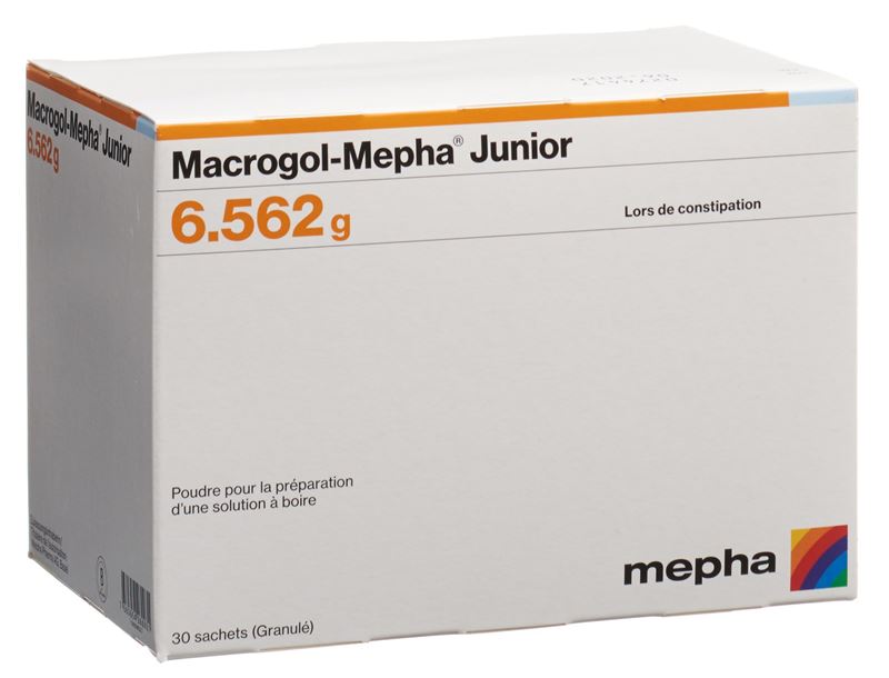 Macrogol-Mepha Junior Plv Btl 30 Stk