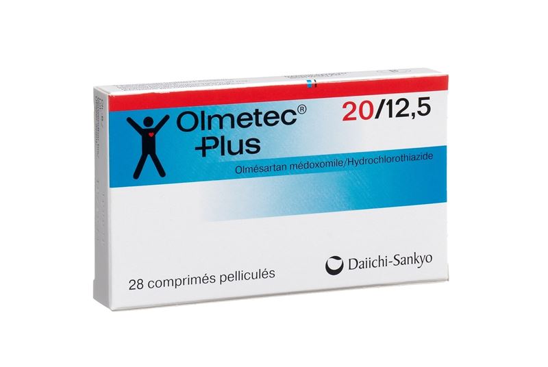 Olmetec Plus cpr pell 20/12.5 28 pce Olmetec Plus cpr pell 20/12.5 28 pce