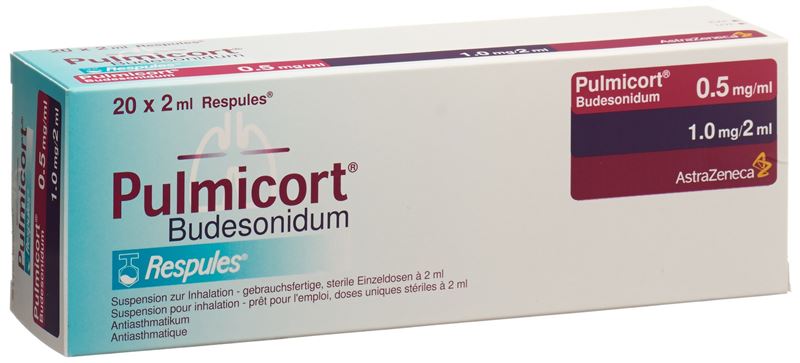 Pulmicort susp inhal 0.5 mg/ml 20 respule 2 ml Pulmicort susp inhal 0.5 mg/ml 20 respule 2 ml