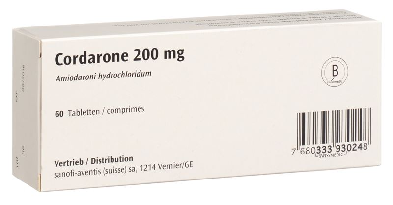 Cordarone cpr 200 mg 60 pce