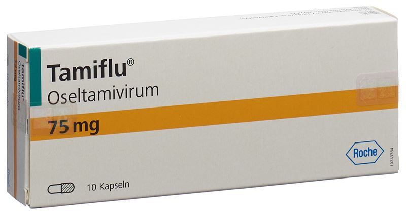 Tamiflu caps 75 mg 10 pce Tamiflu caps 75 mg 10 pce