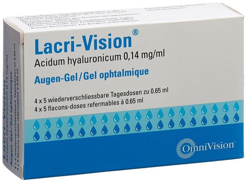 Lacri-Vision Augengel 20 Tagesdosis 0.65 ml