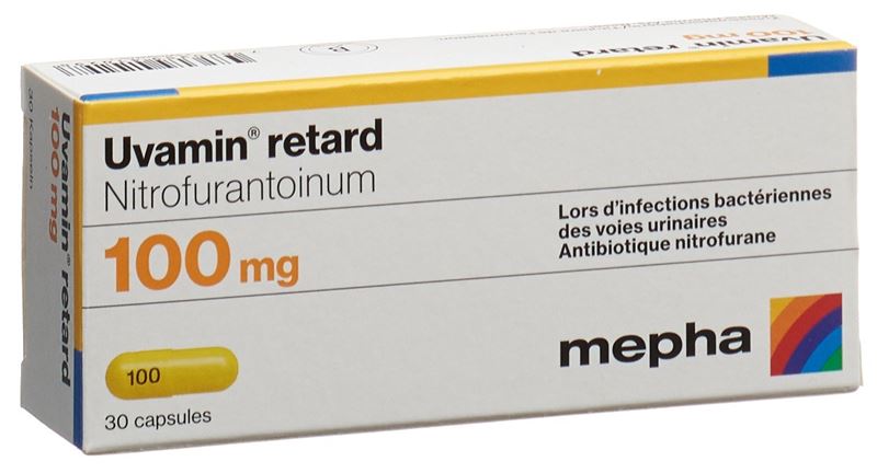 Uvamin retard caps ret 100 mg 30 pce
